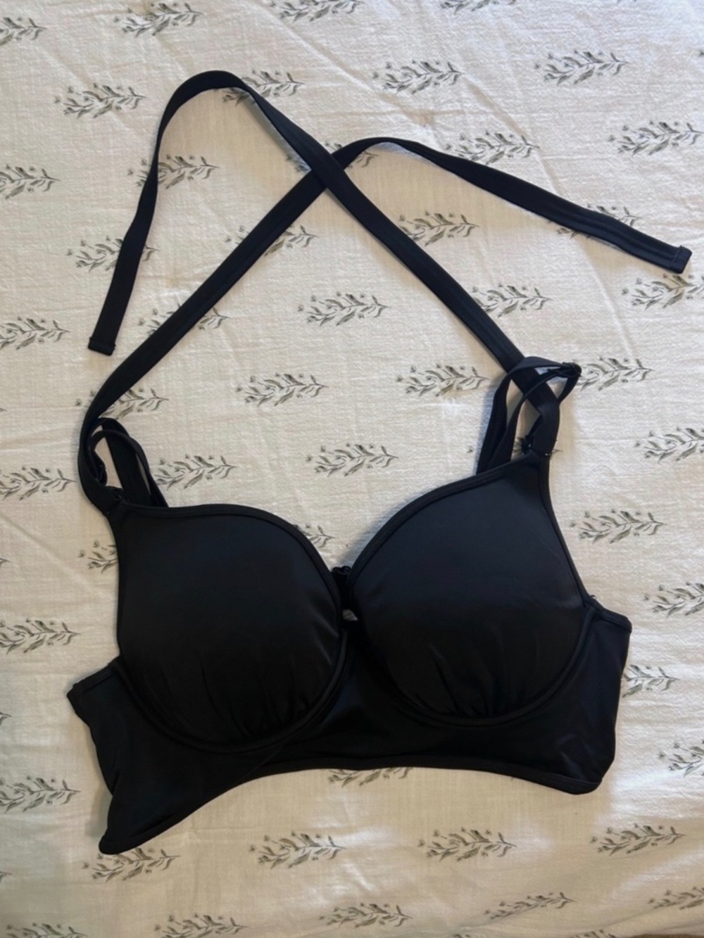 Torrid Black Bikini Underwire Top Size 0
